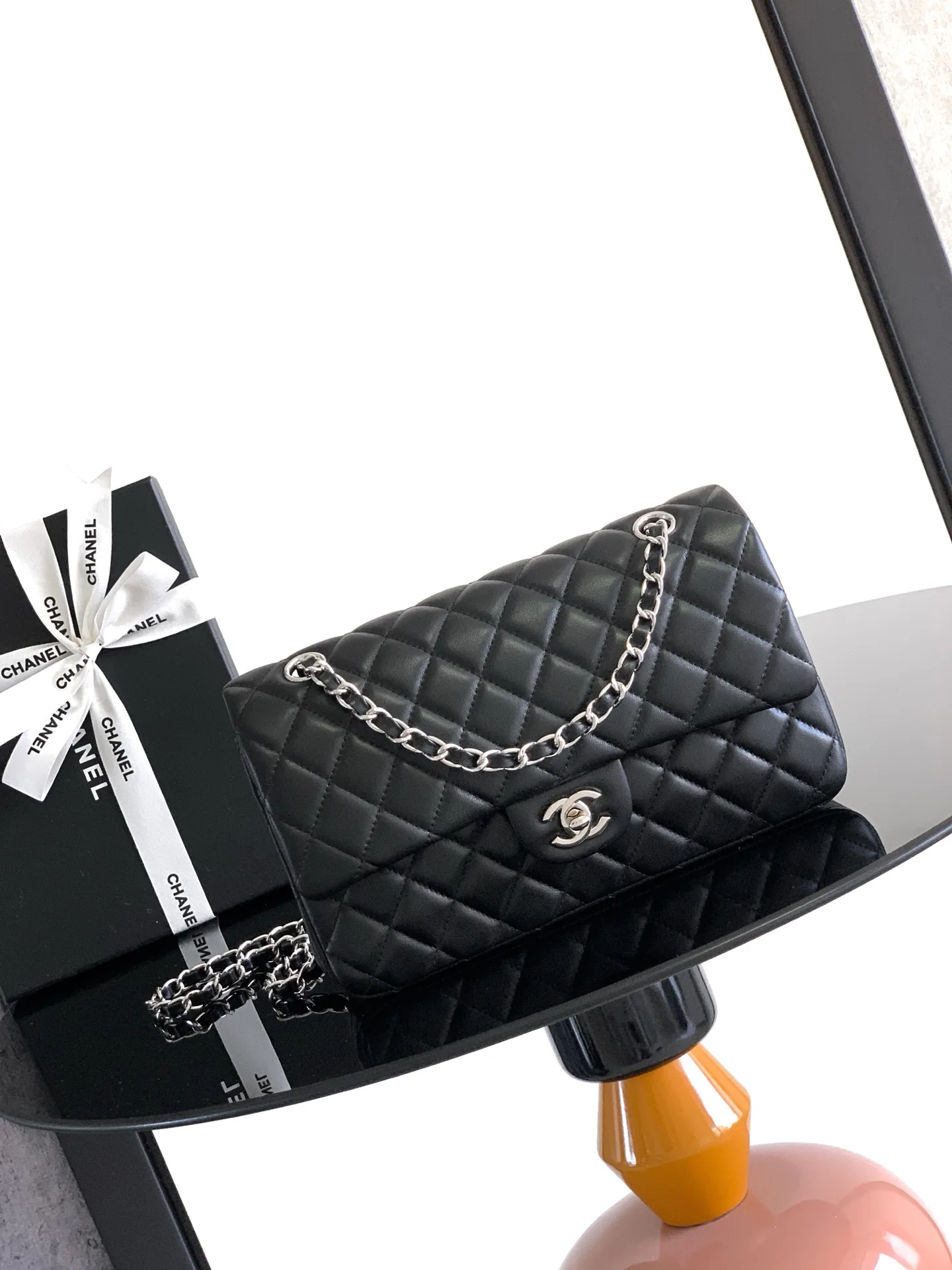 Chanel Classic Flap Lambskin Shoulder Bag product photo from LabelPicks