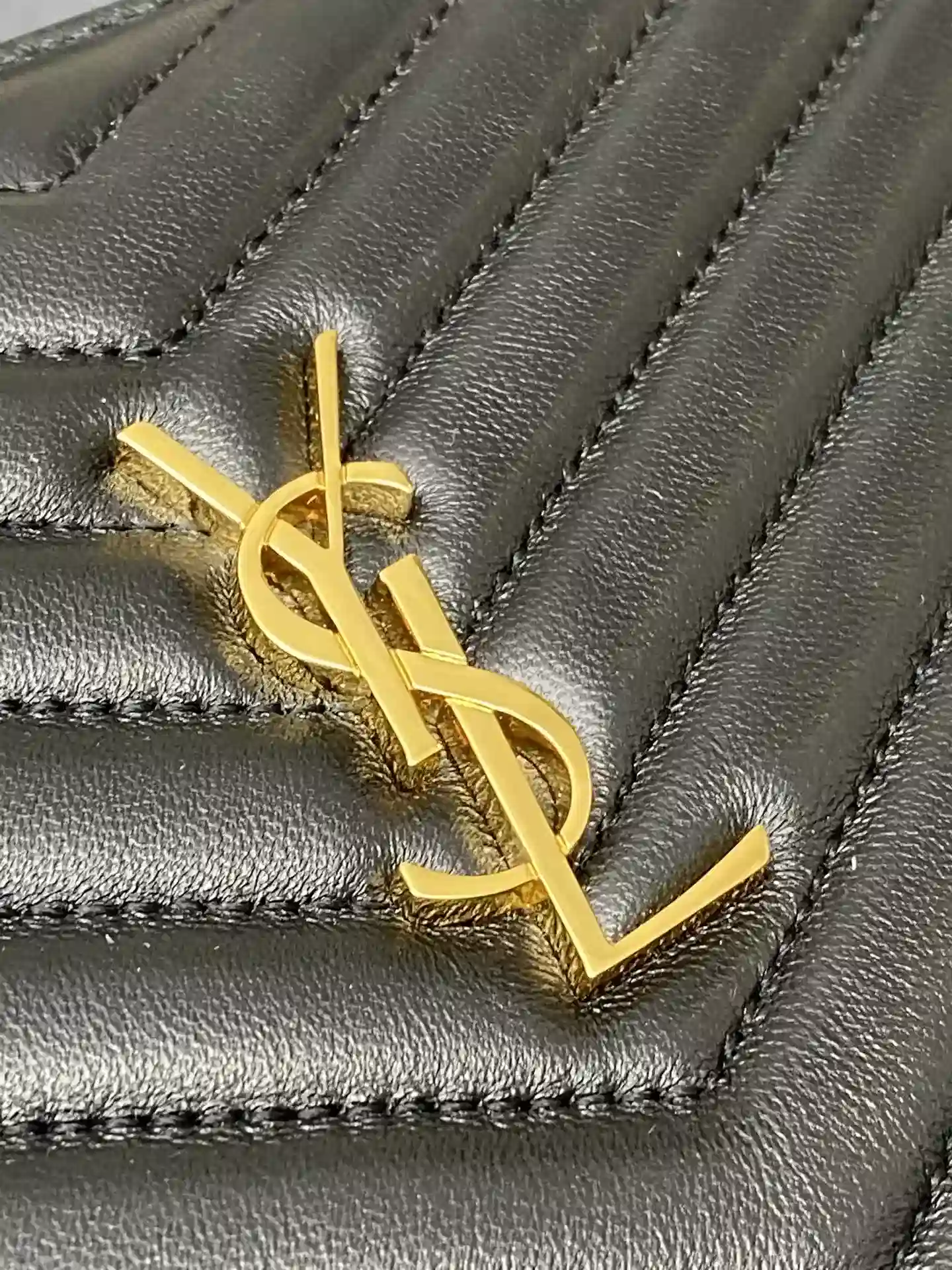 Saint Laurent Quilted Leather Clutch product photo from LabelPicks