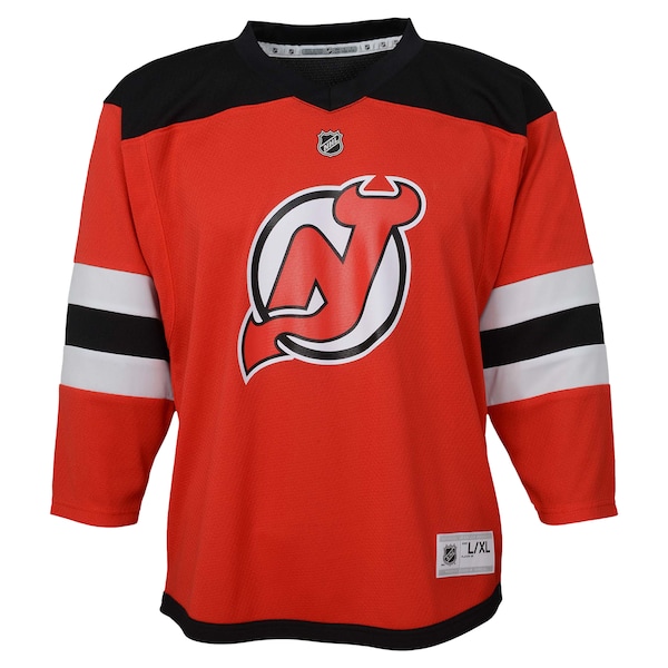 New Jersey Devils Youth Replica Custom Jersey - Red