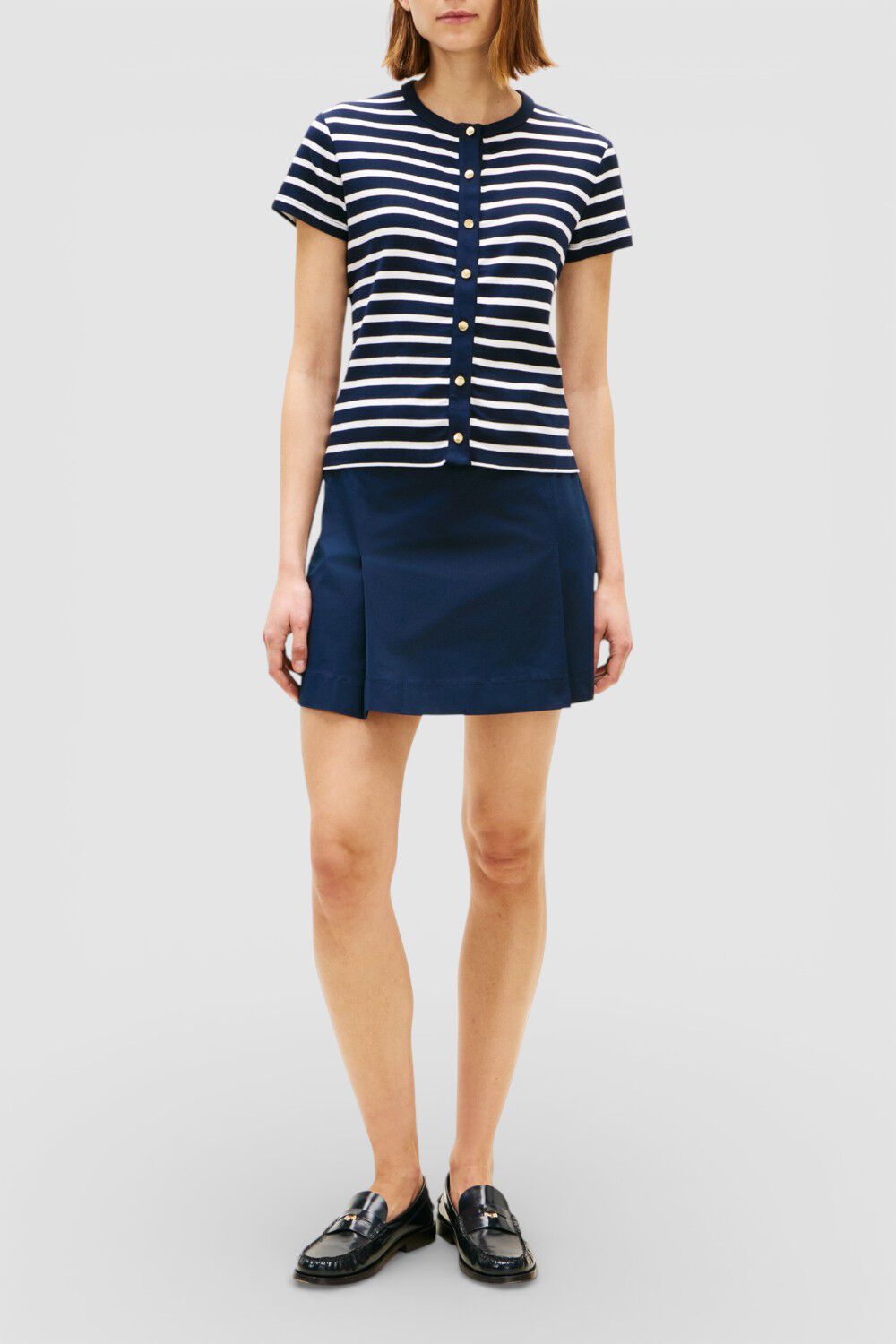 TOMMY HILFIGER חולצת טי מכופתרת