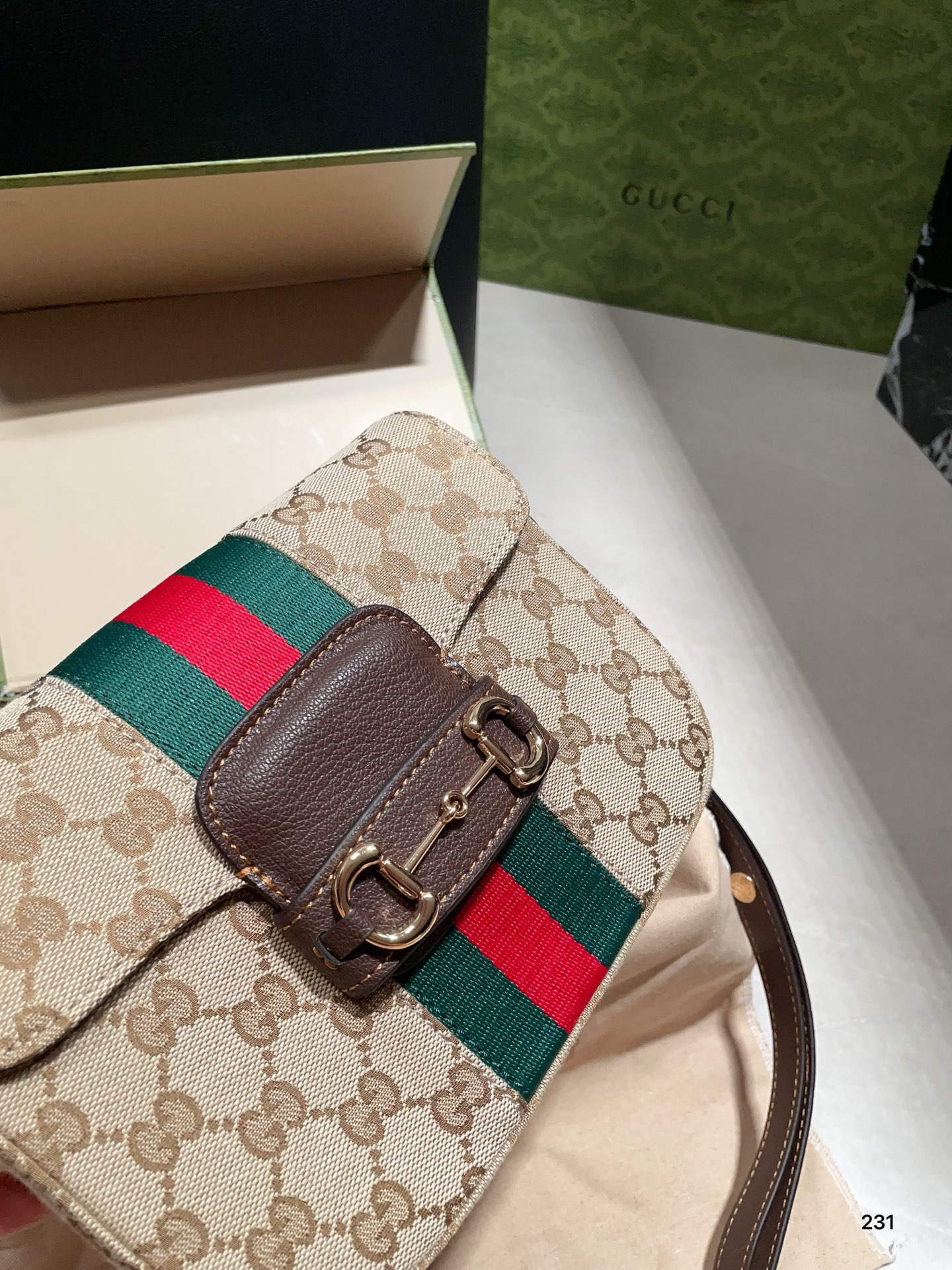 Gucci  1955 Horsebit handbag