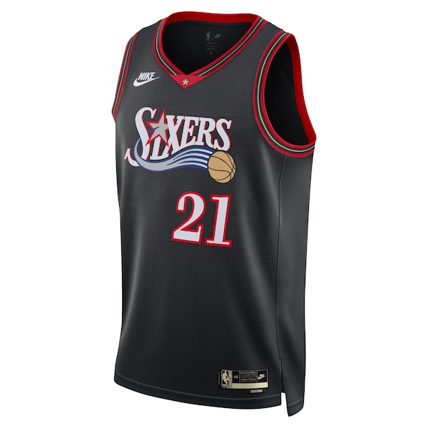 Joel Embiid Philadelphia 76ers Nike Unisex  Swingman Jersey - Classic Edition - Black