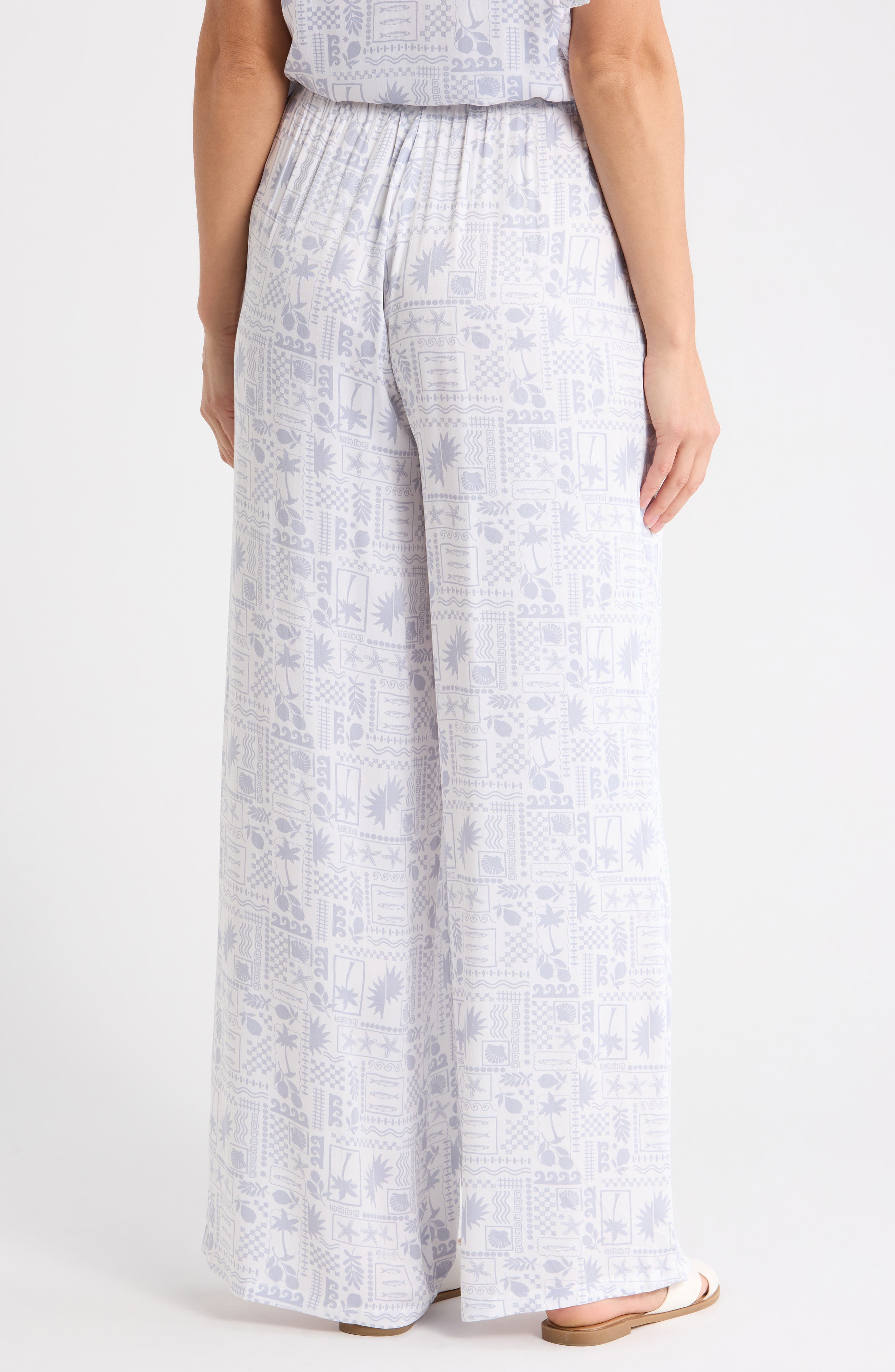 Splendid Tropical Wide Leg Pants