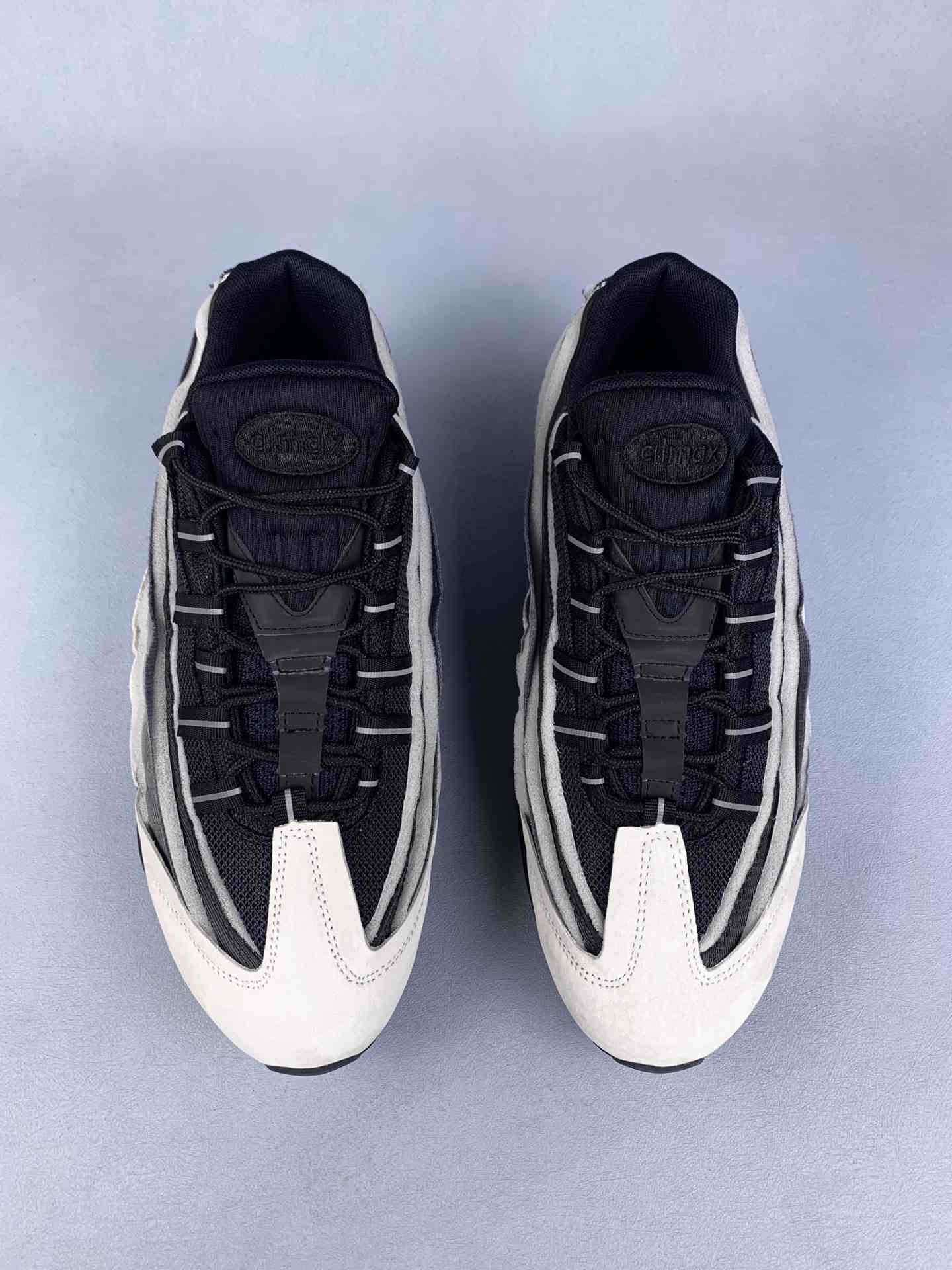 Comme des Garçons x Nike Air Max 95 “Grey” - White/Dark Charcoal/Light Graphite/Black
