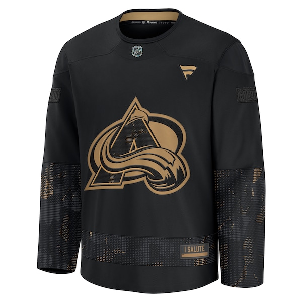 Colorado Avalanche  2024 Military Appreciation Practice Jersey - Black