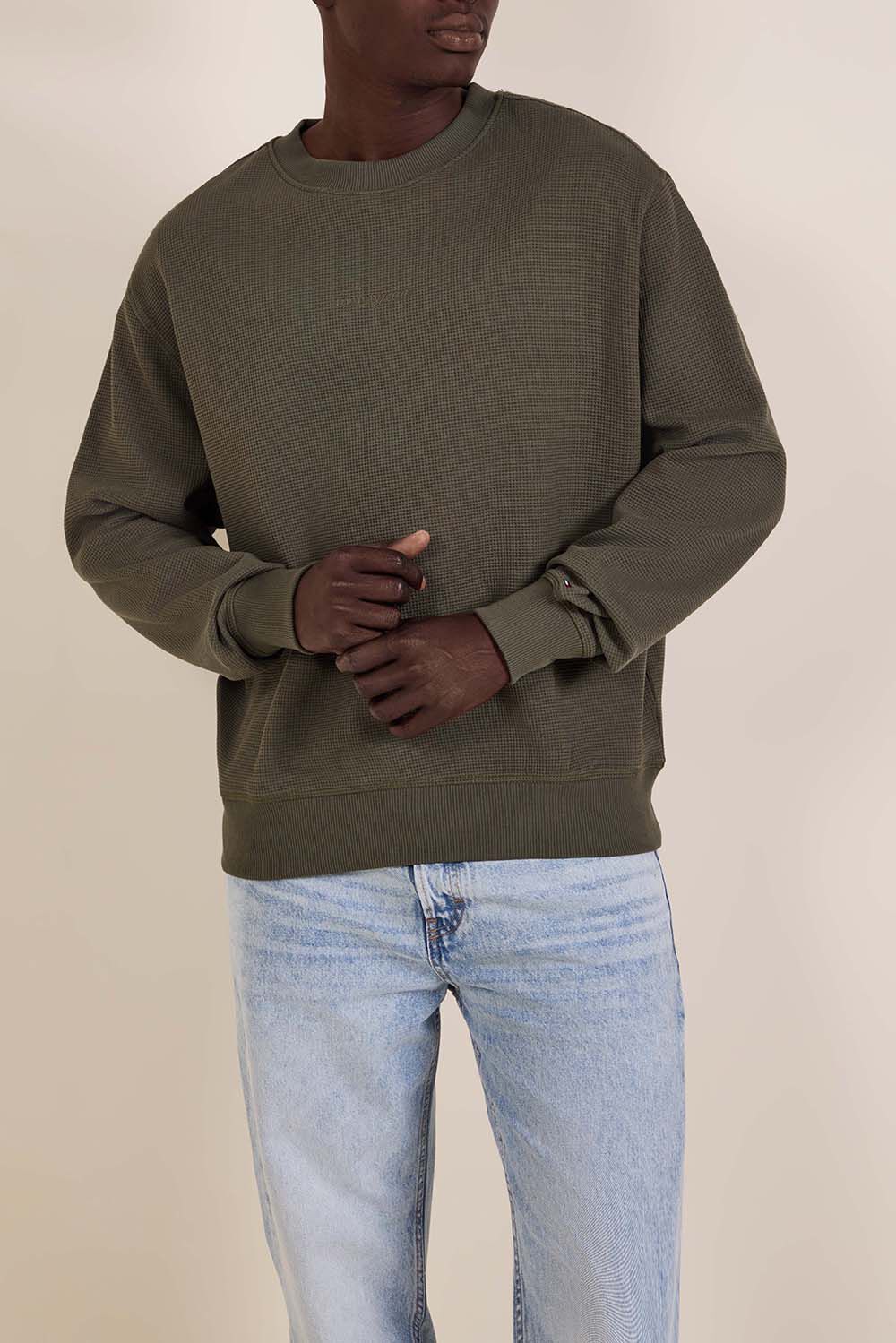 TOMMY HILFIGER סריג וופל