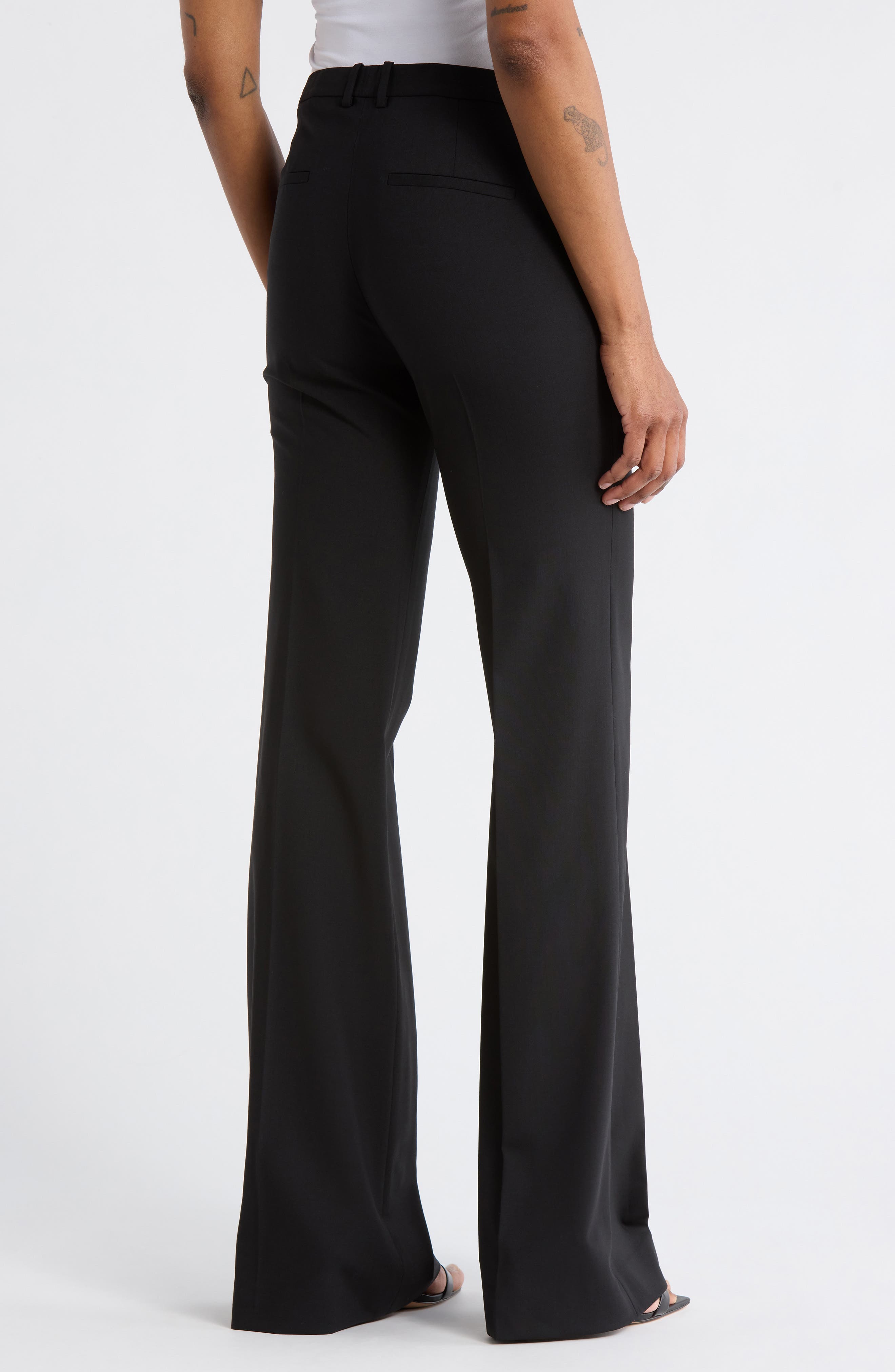 Theory Demetria Stretch Wool Pants