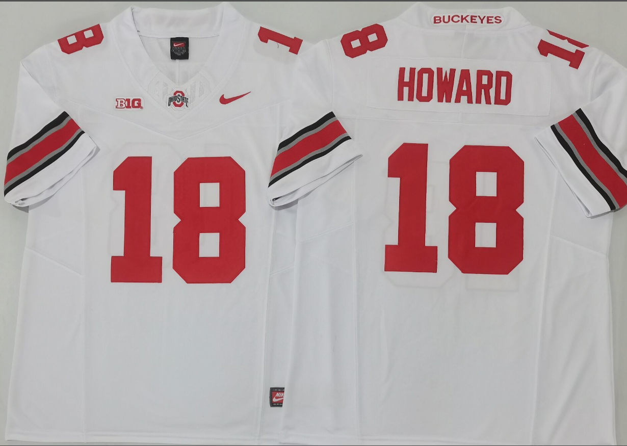 Emeka Howard NCAA Ohio State Buckeyes Nike Vapor Limited Jersey