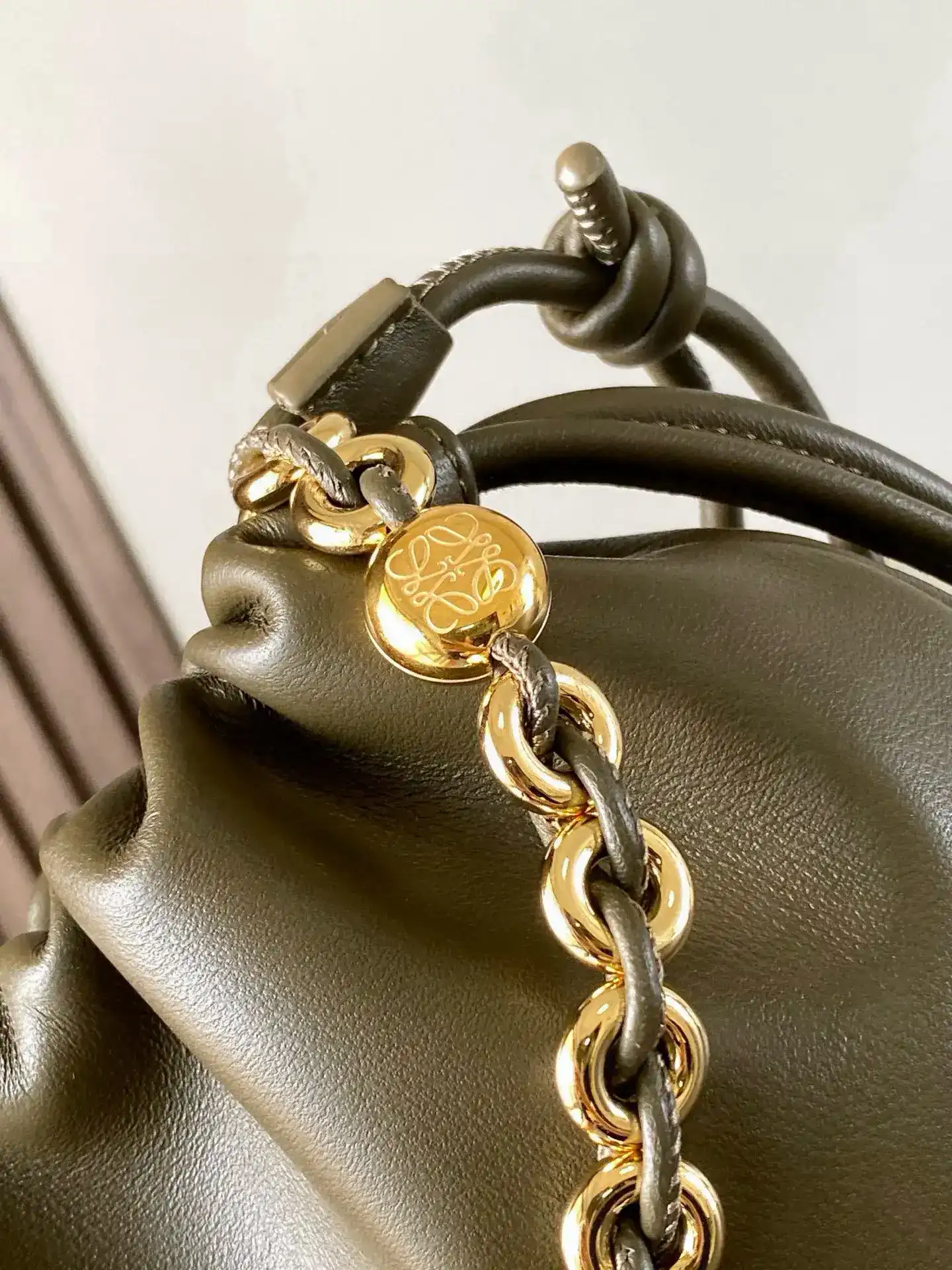 Loewe Flamenco Lambskin Bucket Bag product photo from LabelPicks