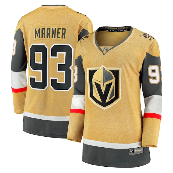 Mitch Marner Vegas Golden Knights  Women's Home Breakaway Jersey - Gold