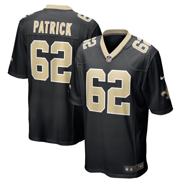 Lucas Patrick New Orleans Saints Nike  Game Jersey -  Black