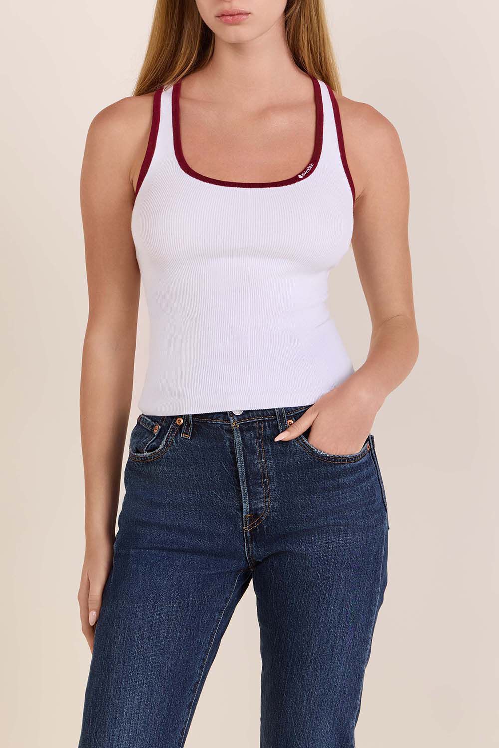 CALVIN KLEIN גופיית ריב