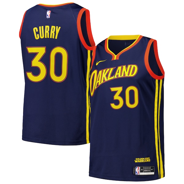 Stephen Curry Golden State Warriors Nike Swingman Player Jersey - City Edition - Royal