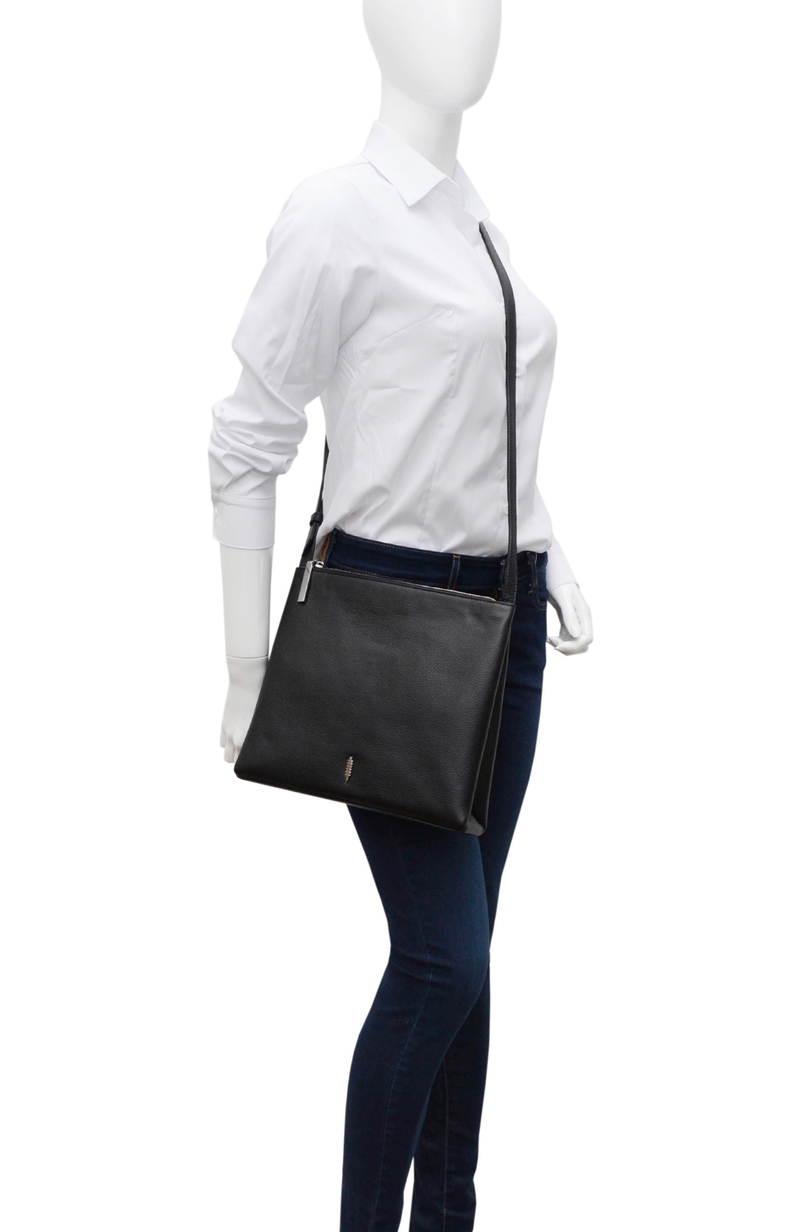 Thacker Callie Leather Crossbody Bag