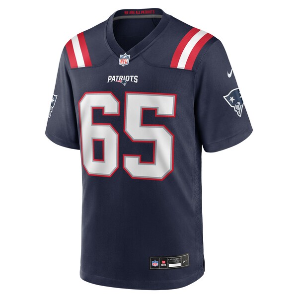 Garrett Bradbury New England Patriots Nike Team Game Jersey -  Navy