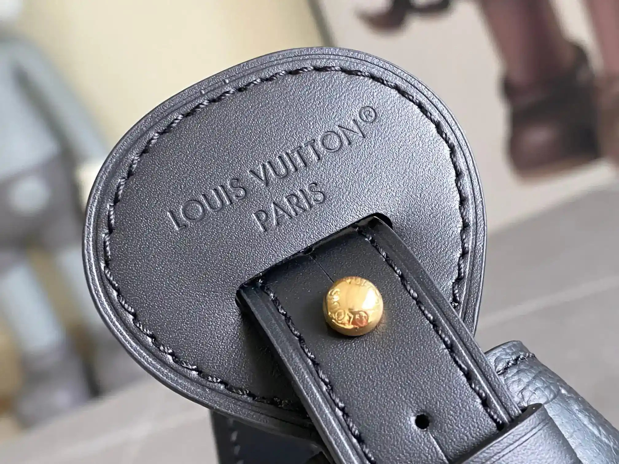 Louis Vuitton Black Bucket Bag product photo from LabelPicks