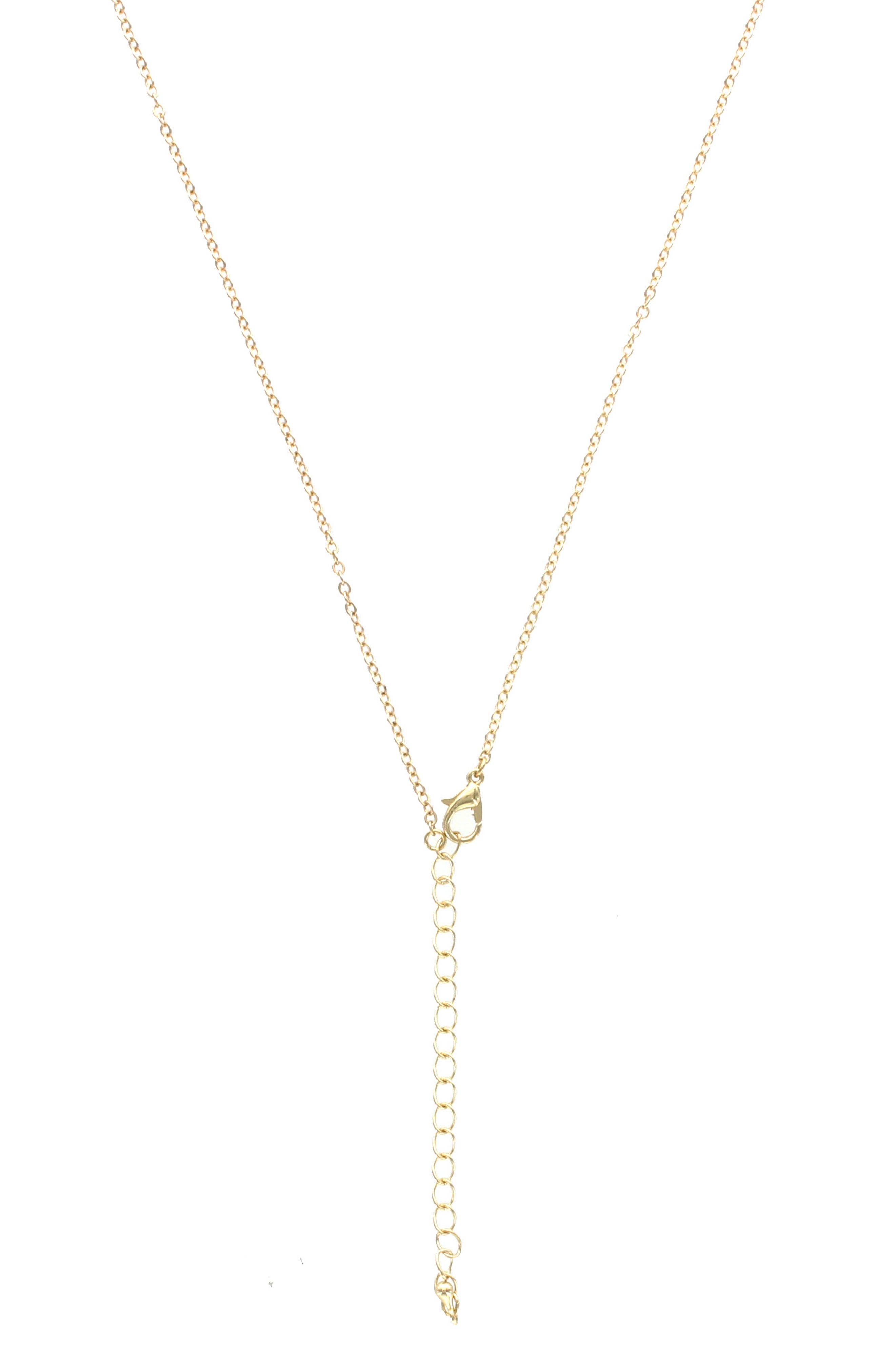 OLIVIA WELLES Tassel Pendant Necklace