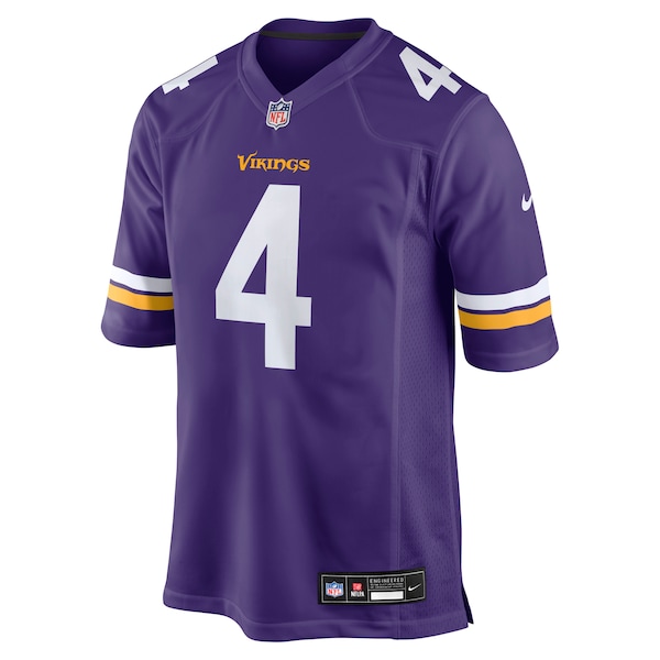 Myles Price Minnesota Vikings Nike Team Game Jersey -  Purple