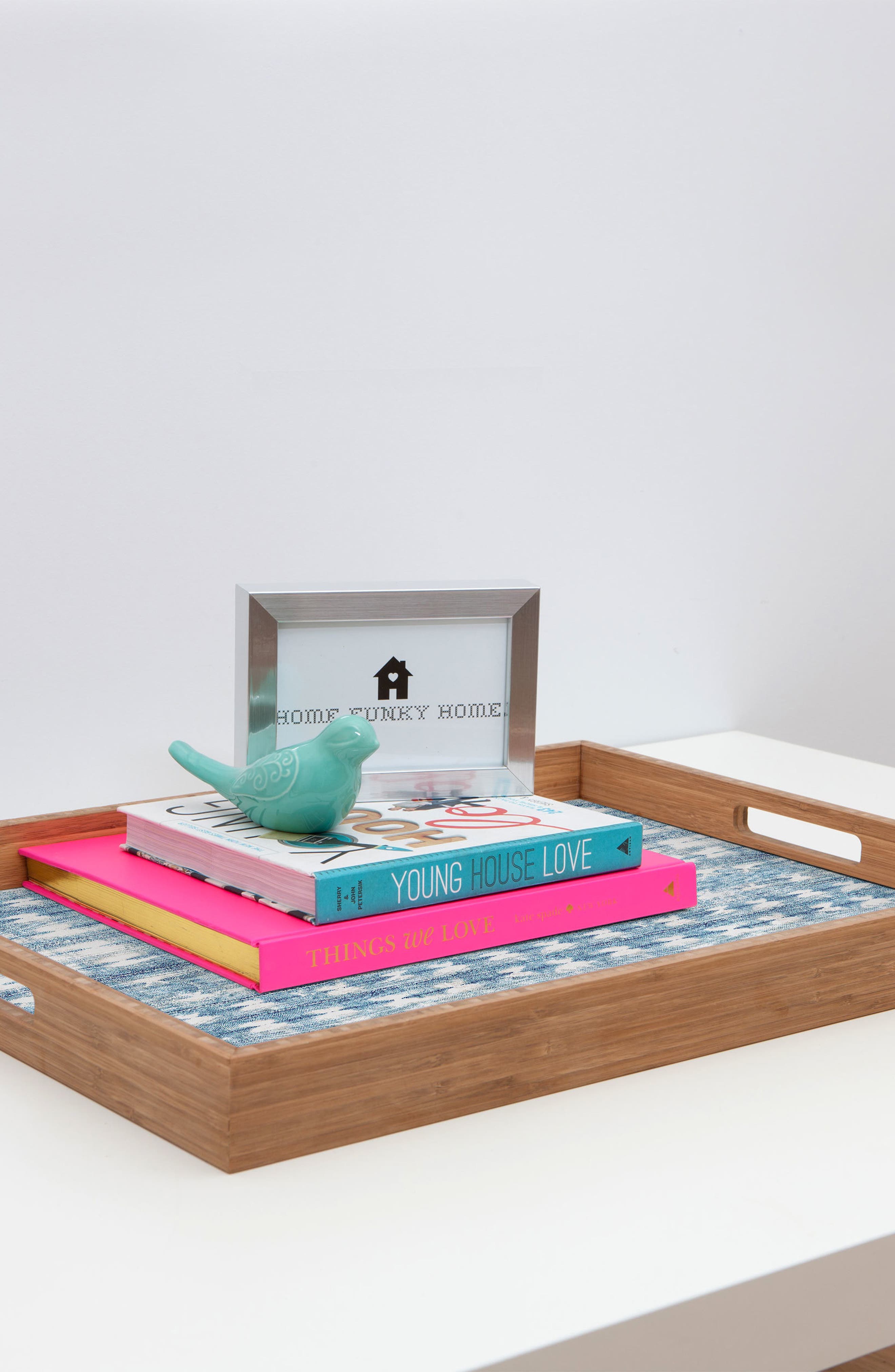 Deny Designs Alison Janssen Rustic Indigo Rectangular Tray