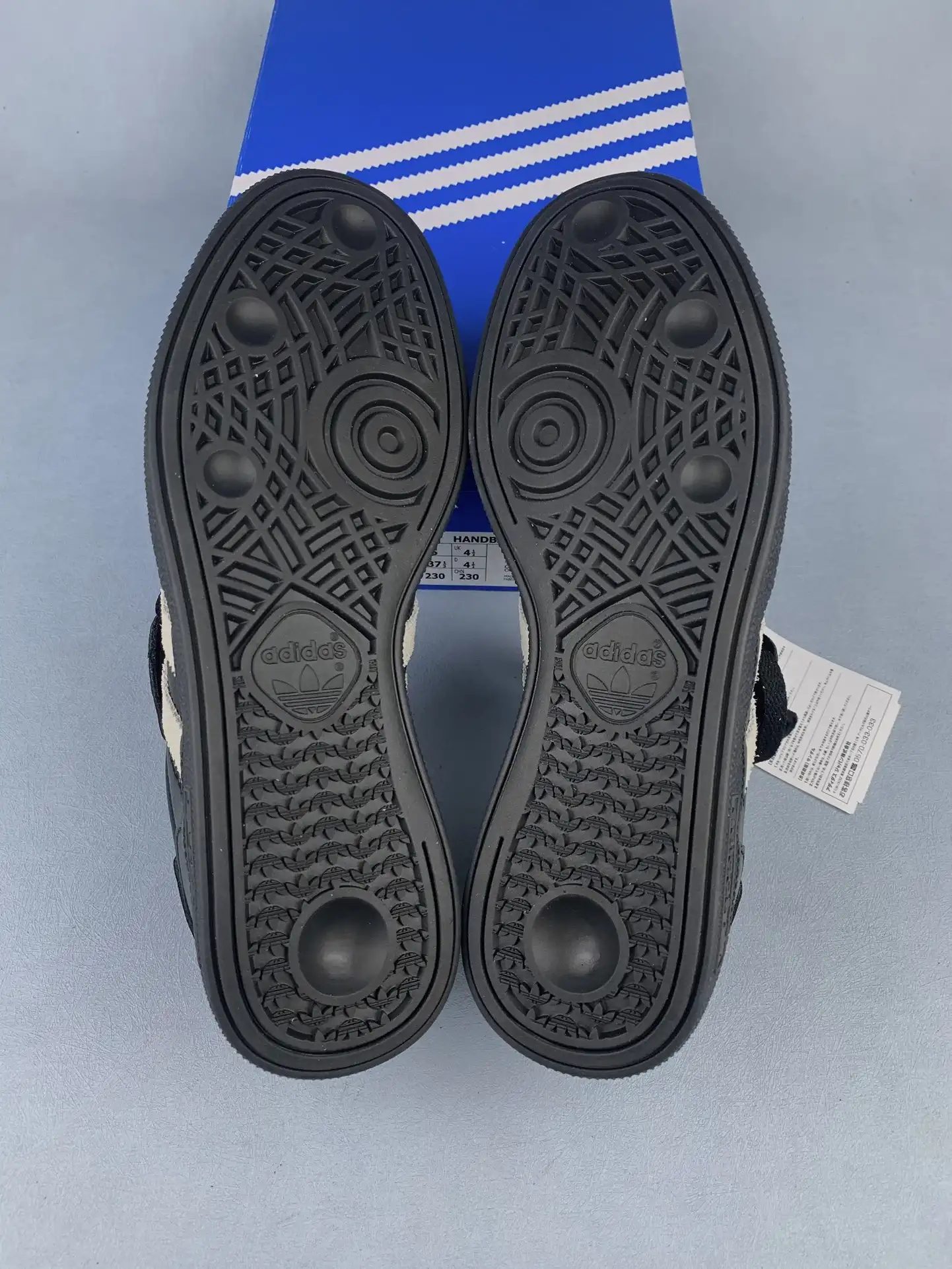 SHUKYU x E-WAX x adidas Handball Spezial Black Shoes product photo from LabelPicks