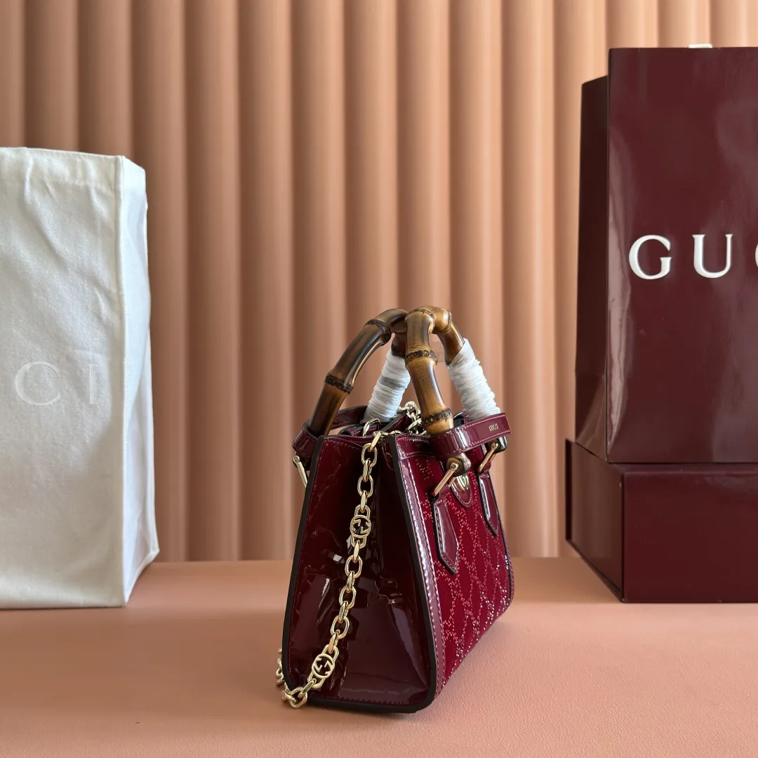 Gucci Black Lambskin Top Handle Bag product photo from LabelPicks
