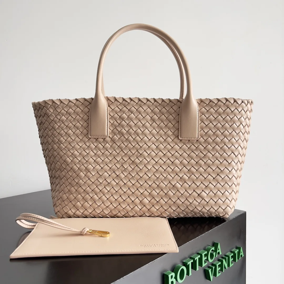 Bottega Veneta Cabat Intrecciato Woven Leather Tote Bag product photo from LabelPicks