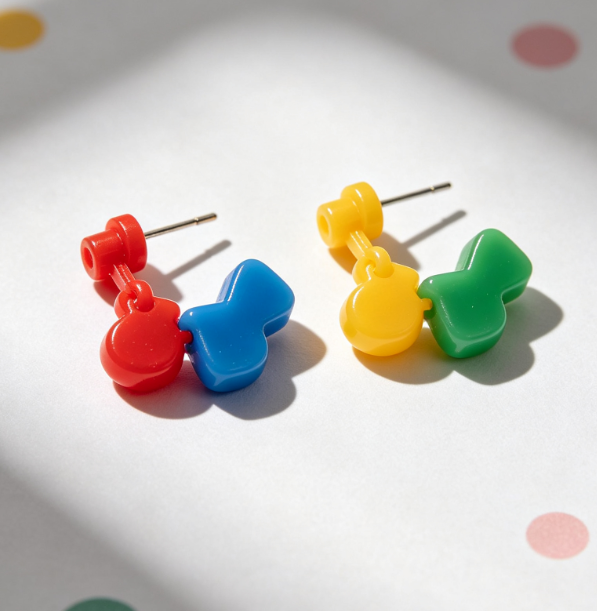 Youthful earrings