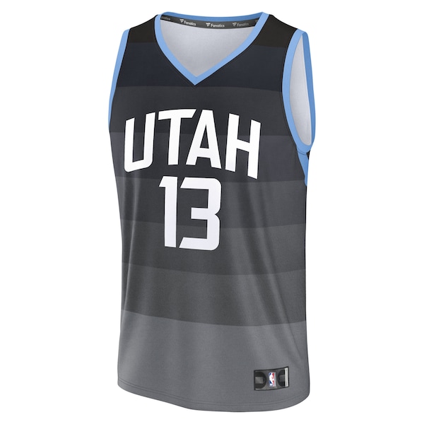 Walter Clayton Jr. Utah Jazz  Youth 2025/26 City Edition Fastbreak Jersey - Black