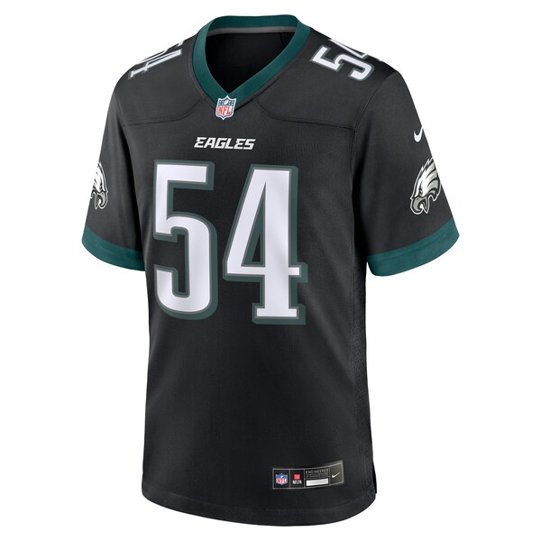 Jeremiah Trotter Jr. Philadelphia Eagles Nike Alternate 2024 NFL Draft Game Jersey - Black