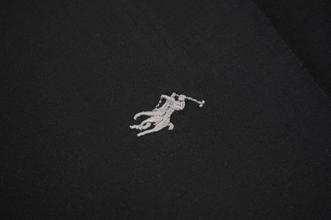 Ralph Lauren Black Pony Embroidered Jacket Style Down Coat product photo from LabelPicks