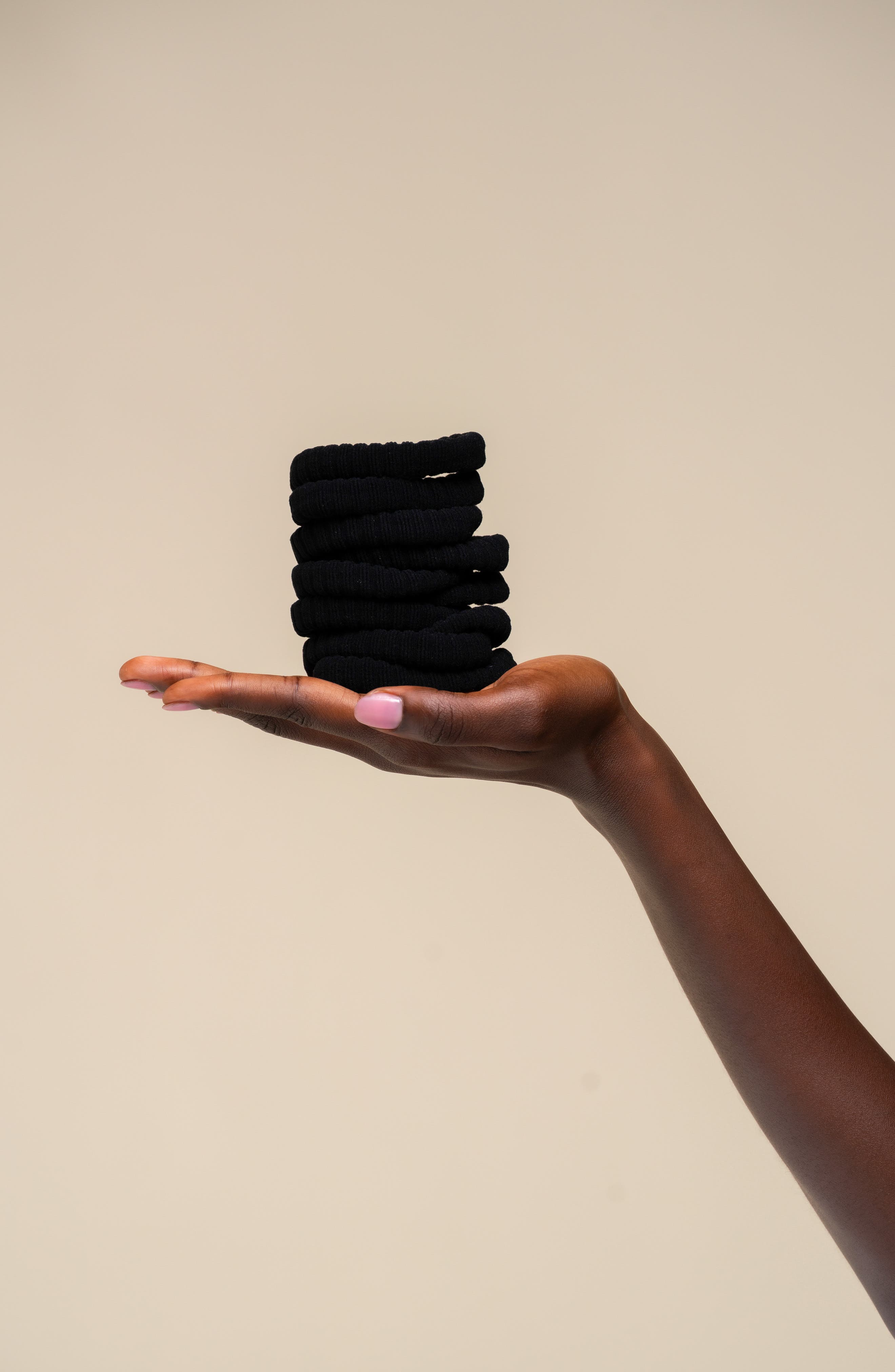 Kitsch 10-Pack Rib Hair Elastics