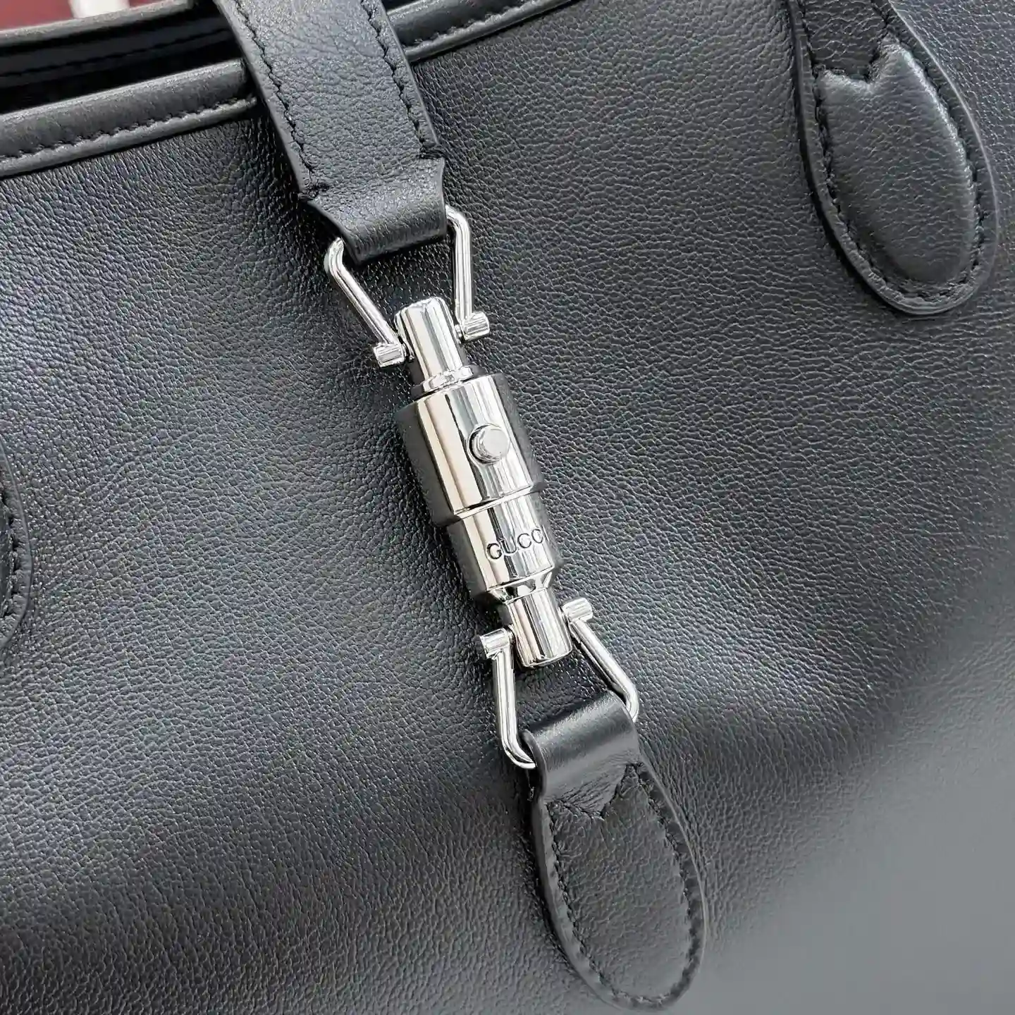 Gucci Black Jackie Quilted Leather Tote Bag product photo from LabelPicks