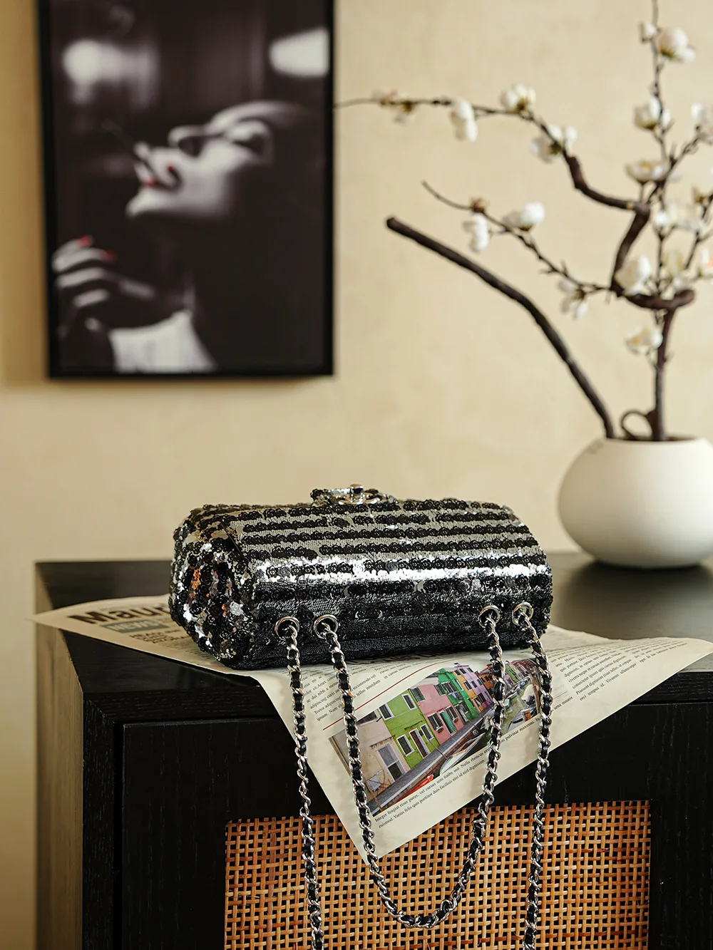 Chanel Silver Crossbody Bag product photo from LabelPicks