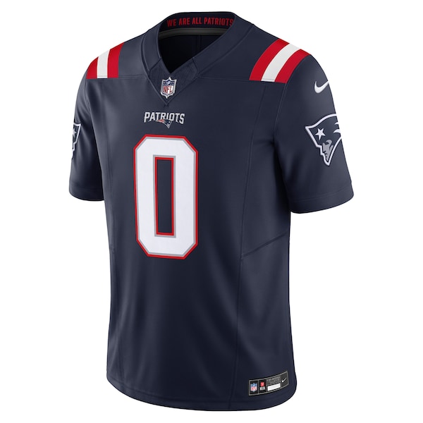 Christian Gonzalez New England Patriots Nike Vapor F.U.S.E. Limited Jersey - Navy