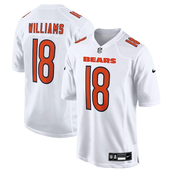 Caleb Williams Chicago Bears Nike Fashion Jersey - Tundra White/Black