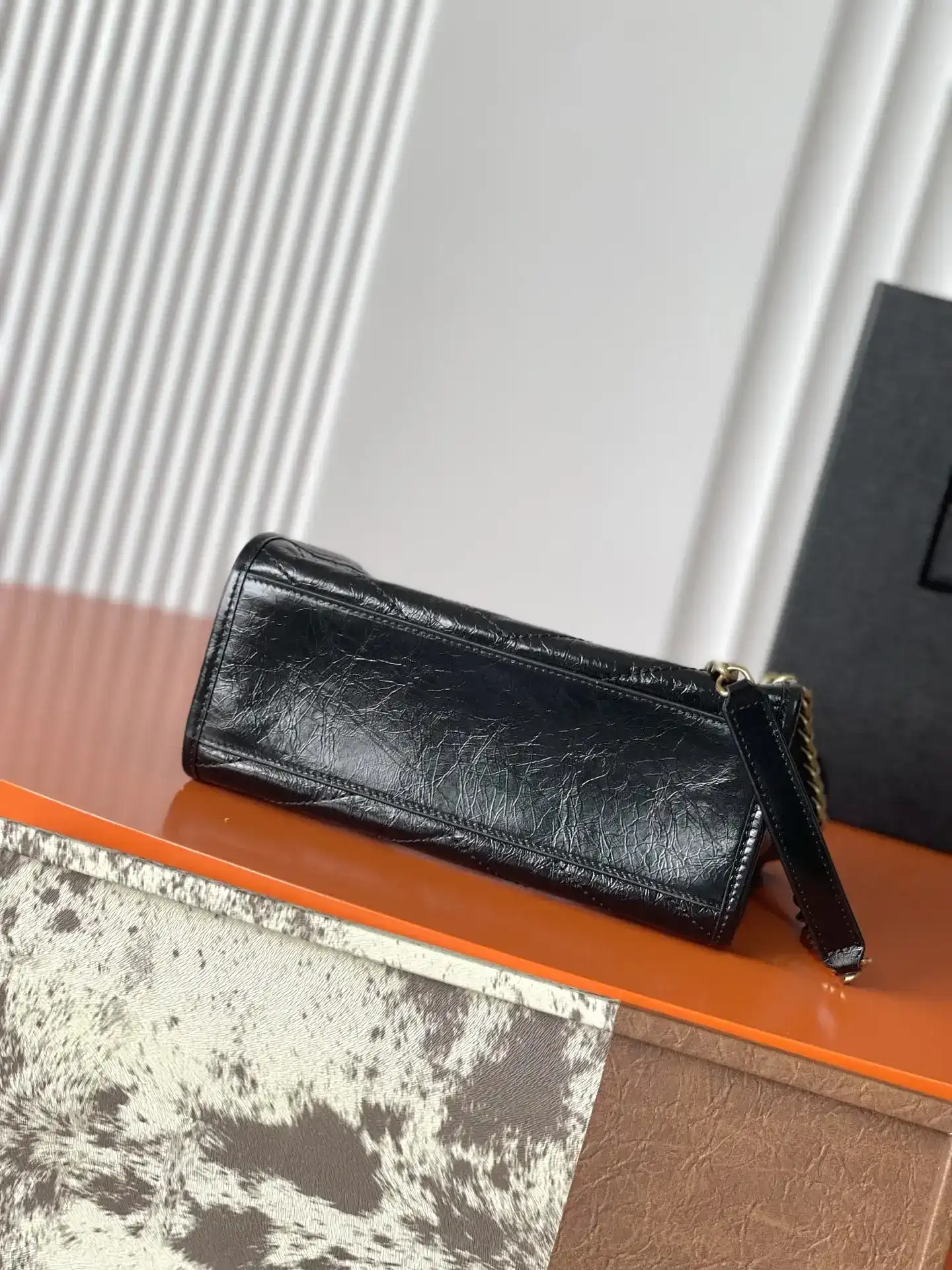 Saint Laurent Niki Black Calfskin Tote Bag product photo from LabelPicks