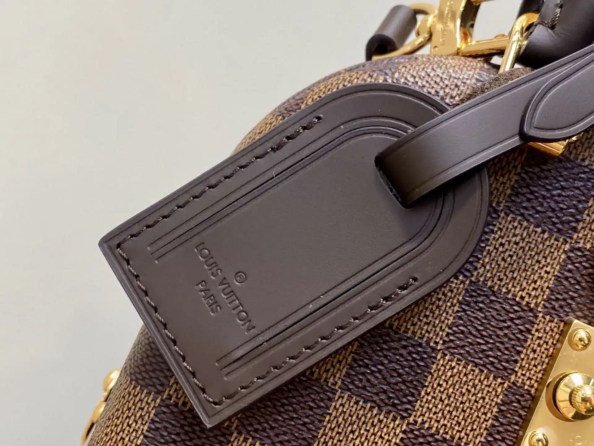 Louis Vuitton Alma Brown Calfskin Top Handle Bag product photo from LabelPicks