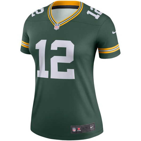 Aaron Rodgers Green Bay Packers Nike Women's Legend Jersey - Green