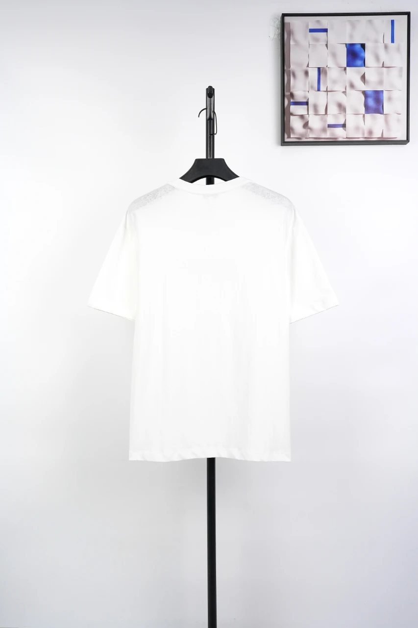 LOEWE White Gradient Logo Embroidered T-Shirt product photo from LabelPicks