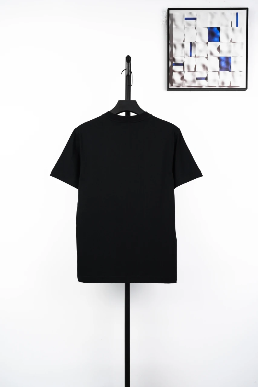 Burberry Black Check Equestrian Knight Patch T-Shirt product photo from LabelPicks