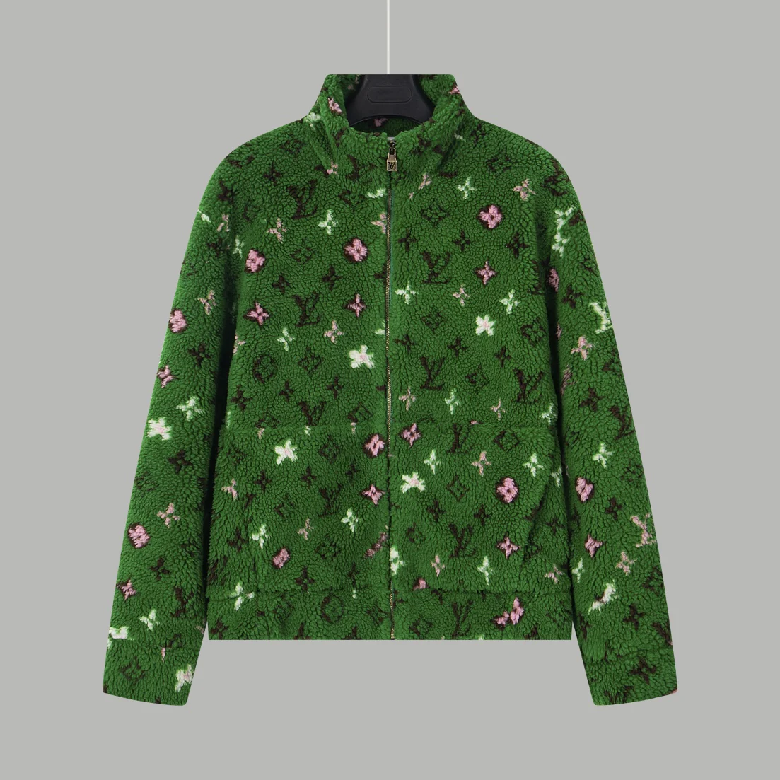 1105 New lamb wool Christmas thermal coat