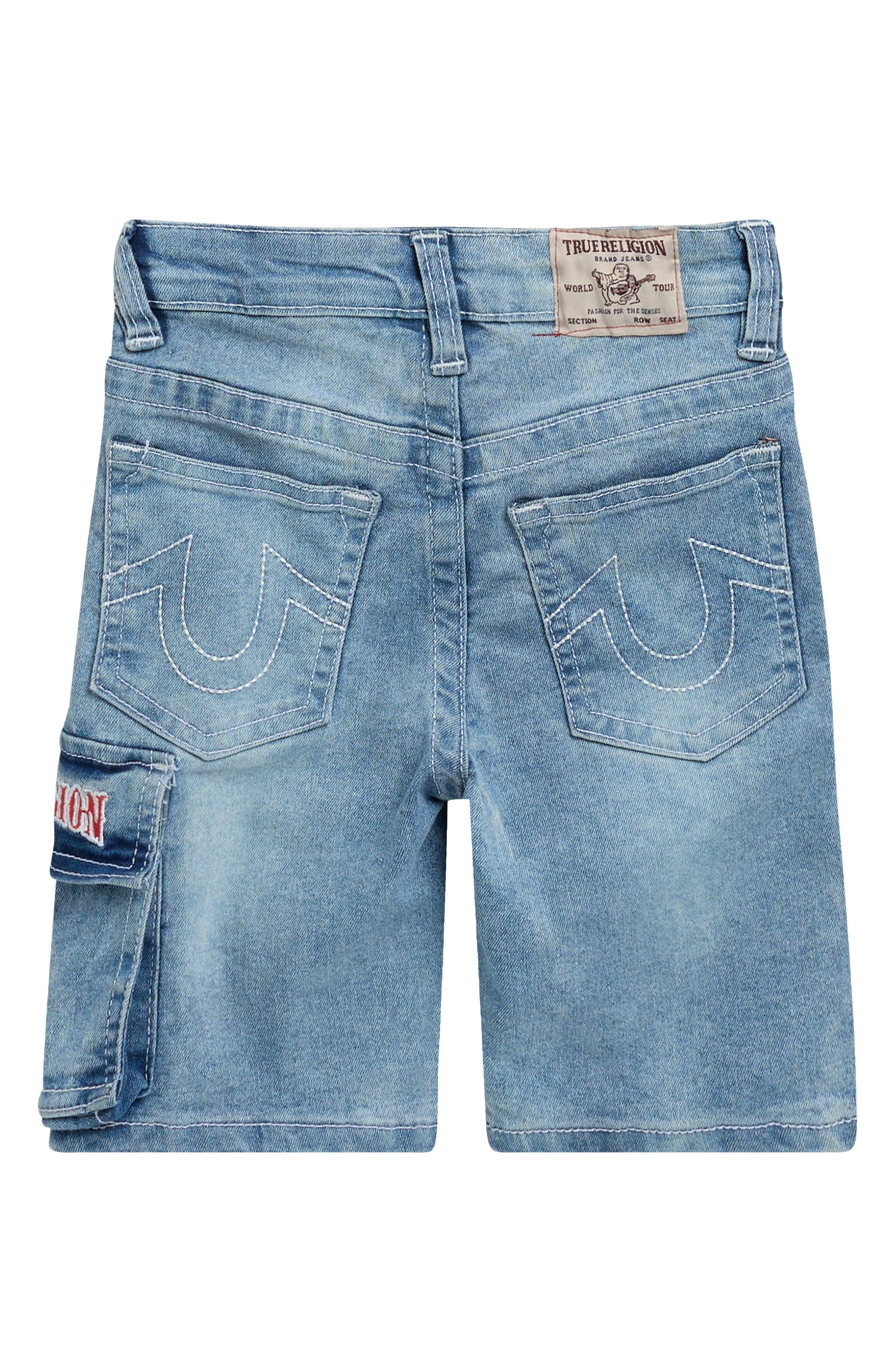 True Religion Kids' Horseshoe Logo Graphic T-Shirt & Shorts Set