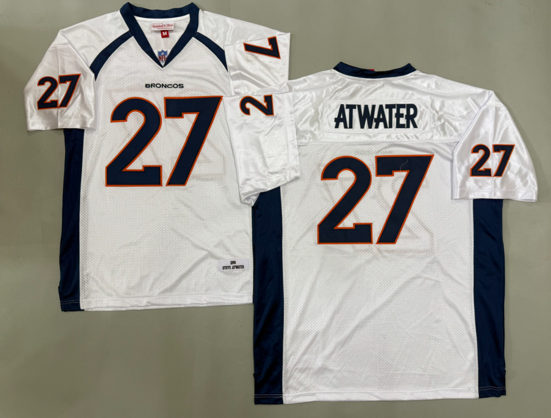 Steve Atwater Denver Broncos Authentic Throwback Retired Player Jersey