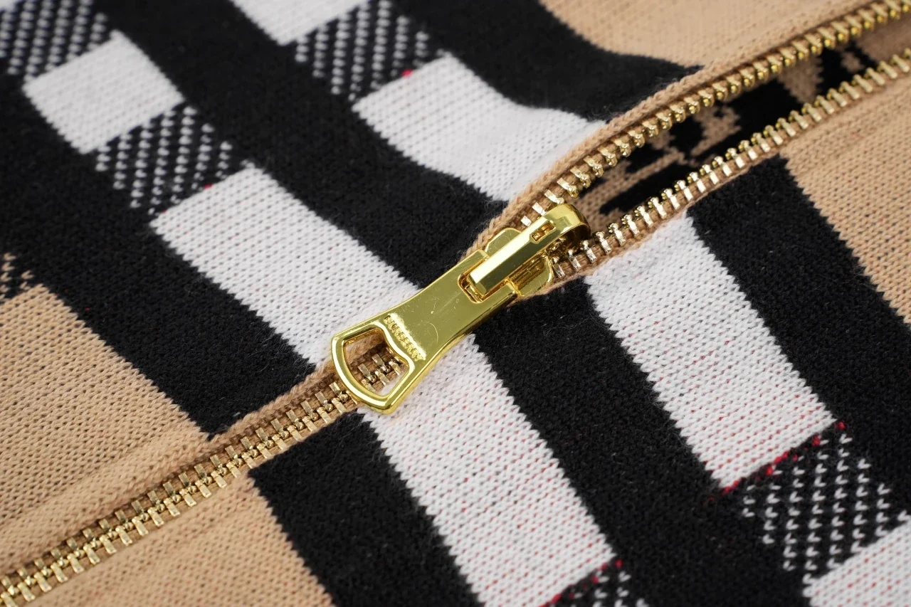 Burberry Beige Check Equestrian Knight Reversible Hooded Jacket product photo from LabelPicks