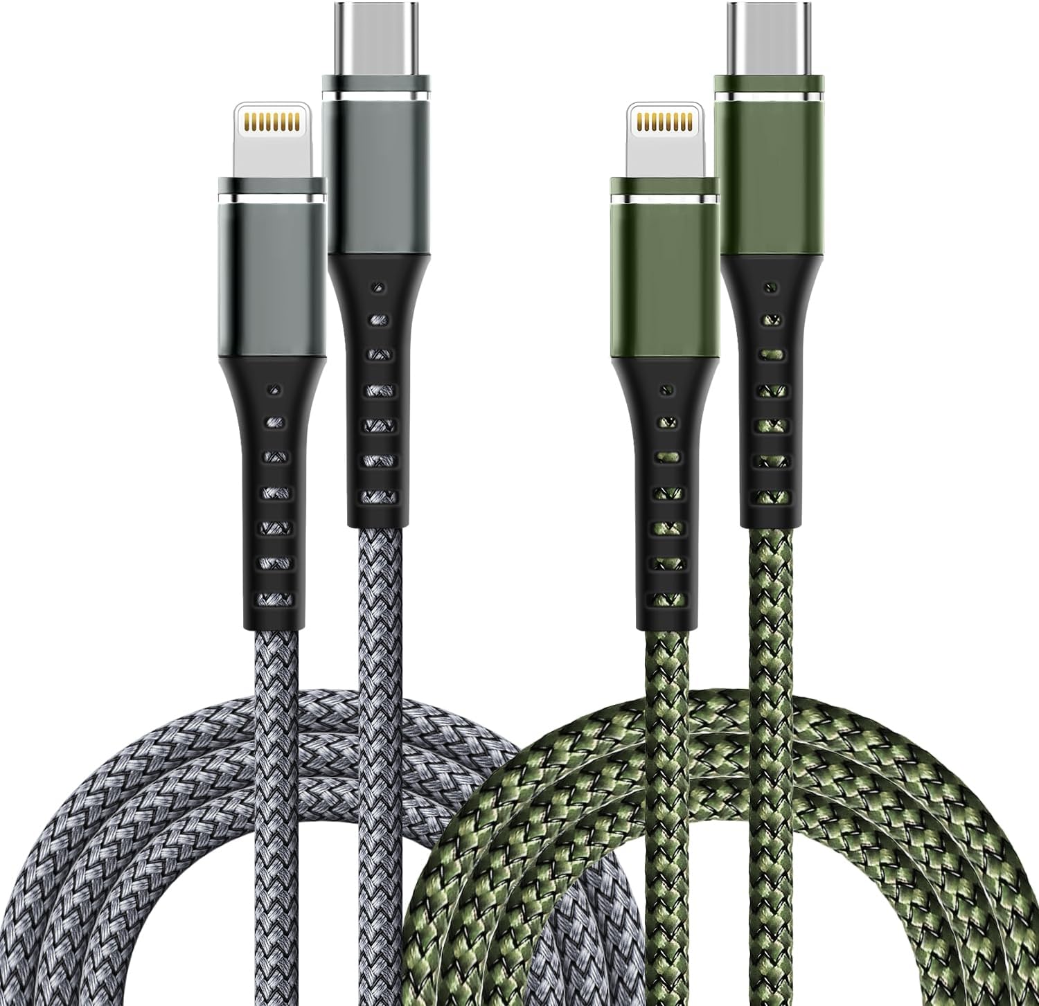 USB C to Lightning Cable, 2 Pack 3FT [Apple MFi Certified] Fast Charging, 3FT [Apple MFi Certified] Fast Charging