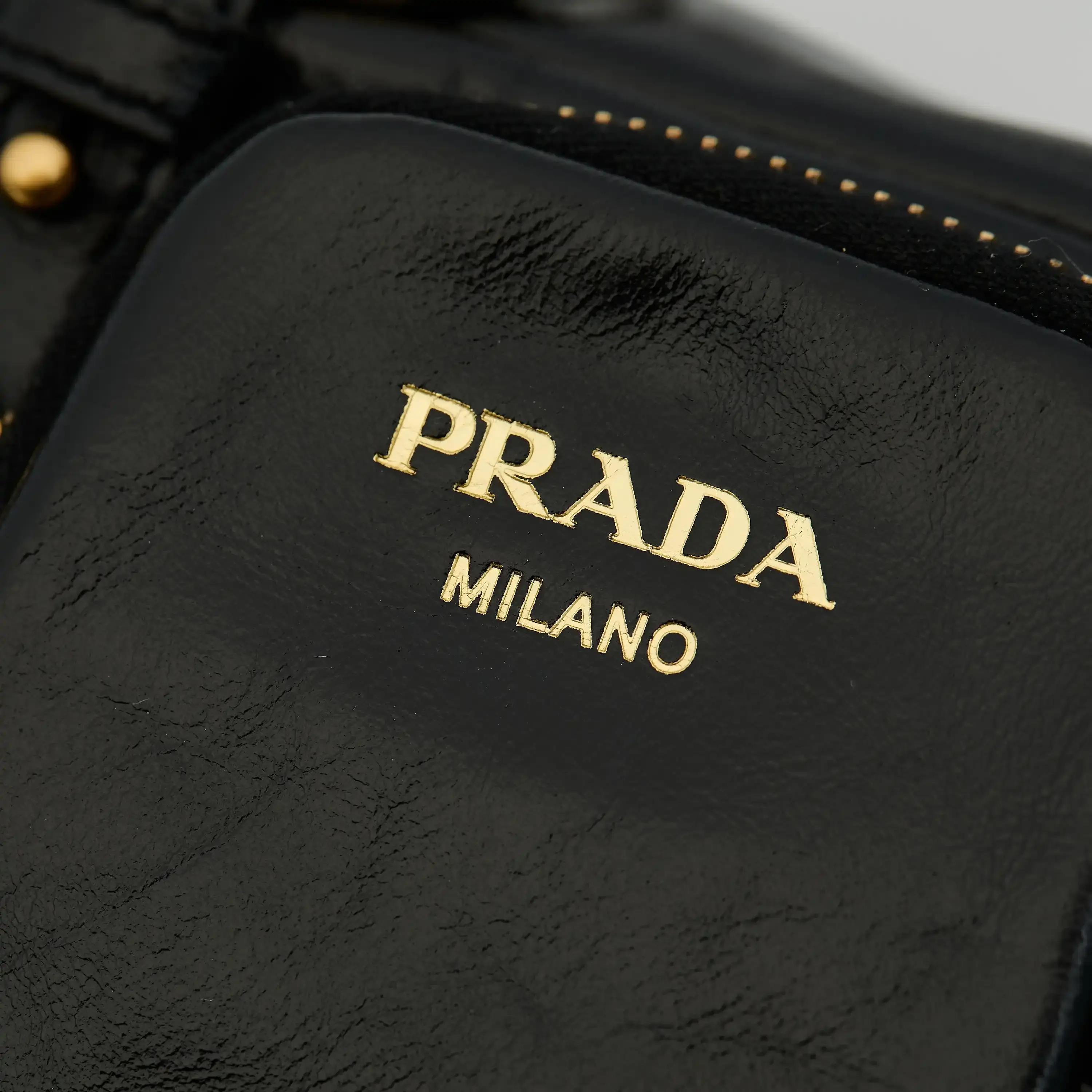Prada Black Top Handle Bag product photo from LabelPicks