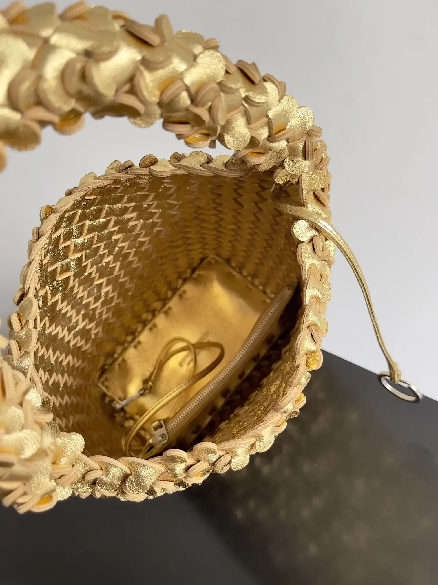 Bottega Veneta Cabat Intrecciato Woven Leather Bucket Bag product photo from LabelPicks