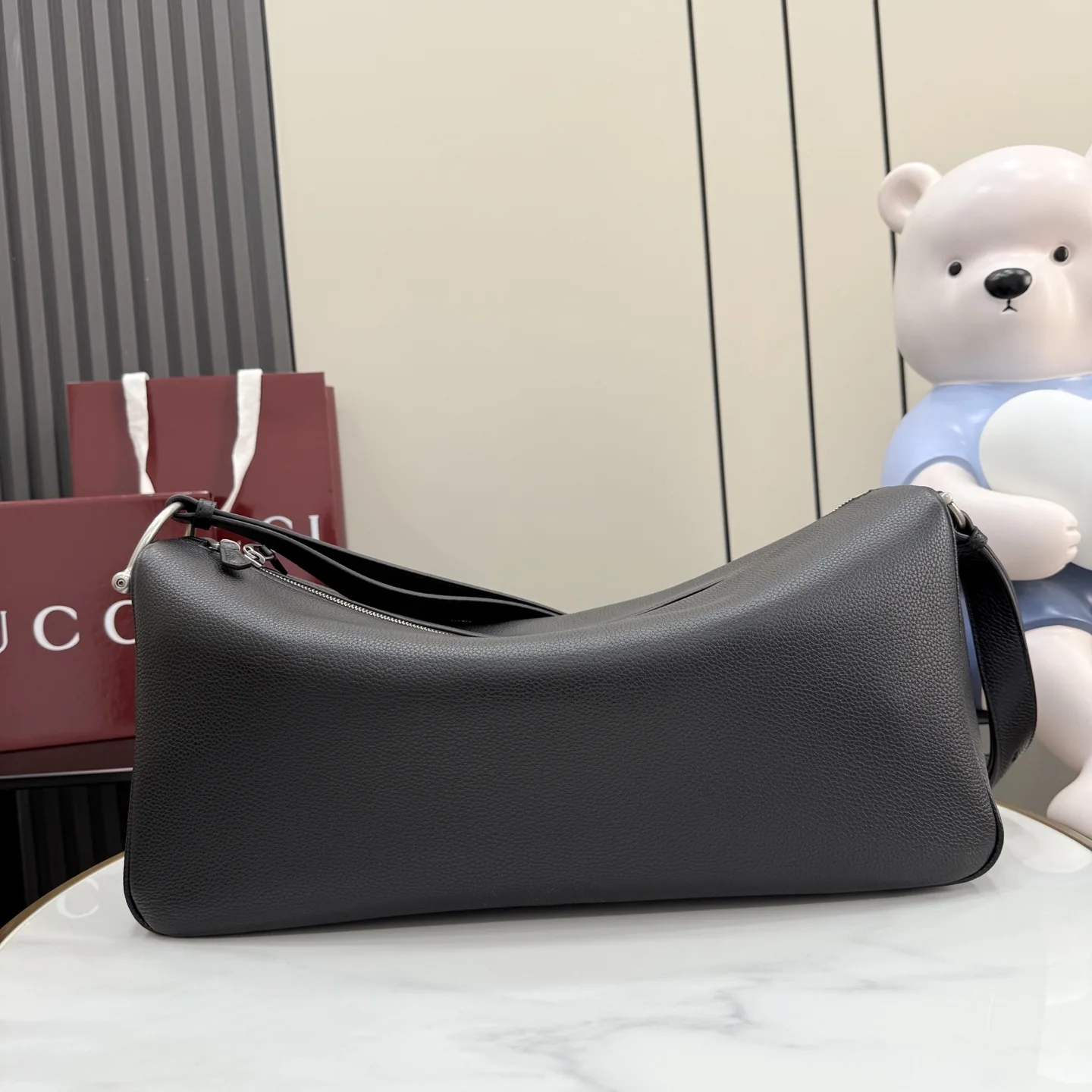 Gucci Grained Leather Crossbody Bag product photo from LabelPicks