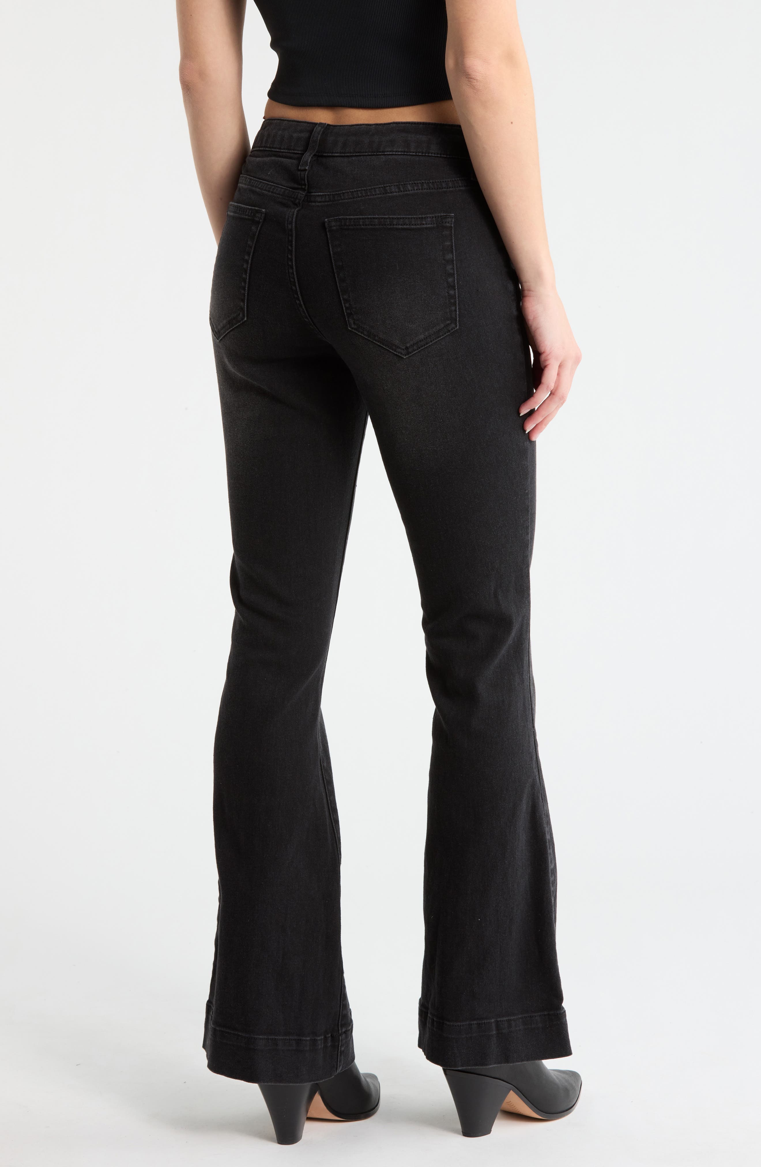 Vigoss Pintuck Bootcut Jeans