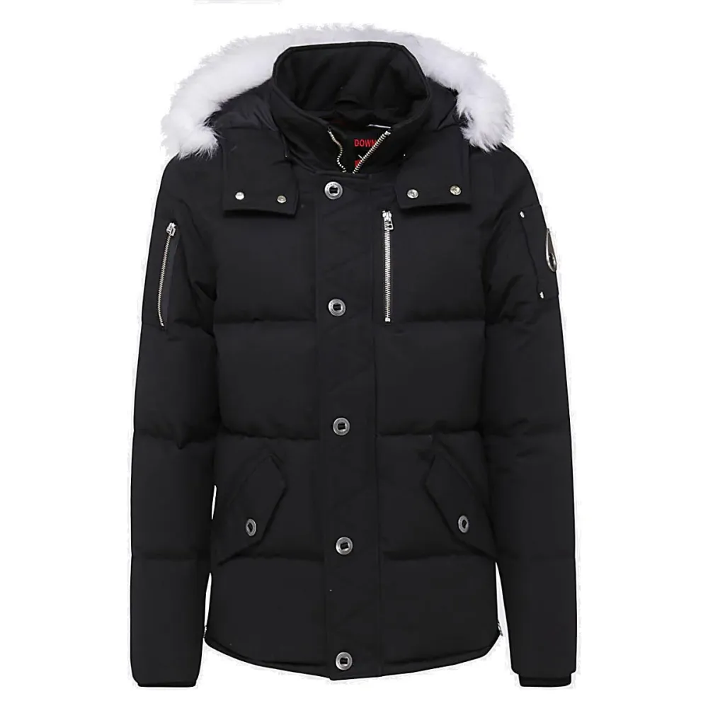 Moose Knuckles ORIGINAL 3Q FUR Black/Whites (NFC)